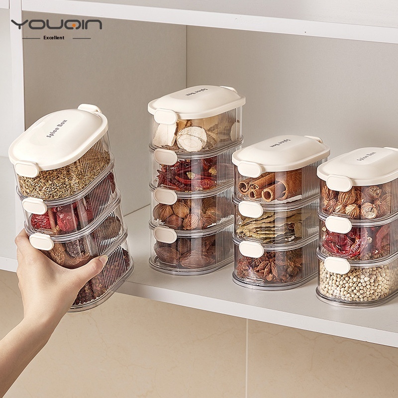 2753e1bd-c54f-456b-b83a-5a423e30dff0_trans.jpeg Spice Storage Box Household Kitchen Spice Jar Dry Material Sealed Jar