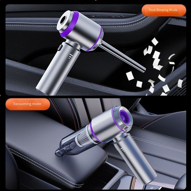 4eb1c0df-9072-49ef-9337-83ee35bf1c3e.jpg Car-mounted Vacuum Cleaner, Portable Handheld Brushless Powerful Dust Blower, High Suction Power Vacuum Cleaner - Image 5