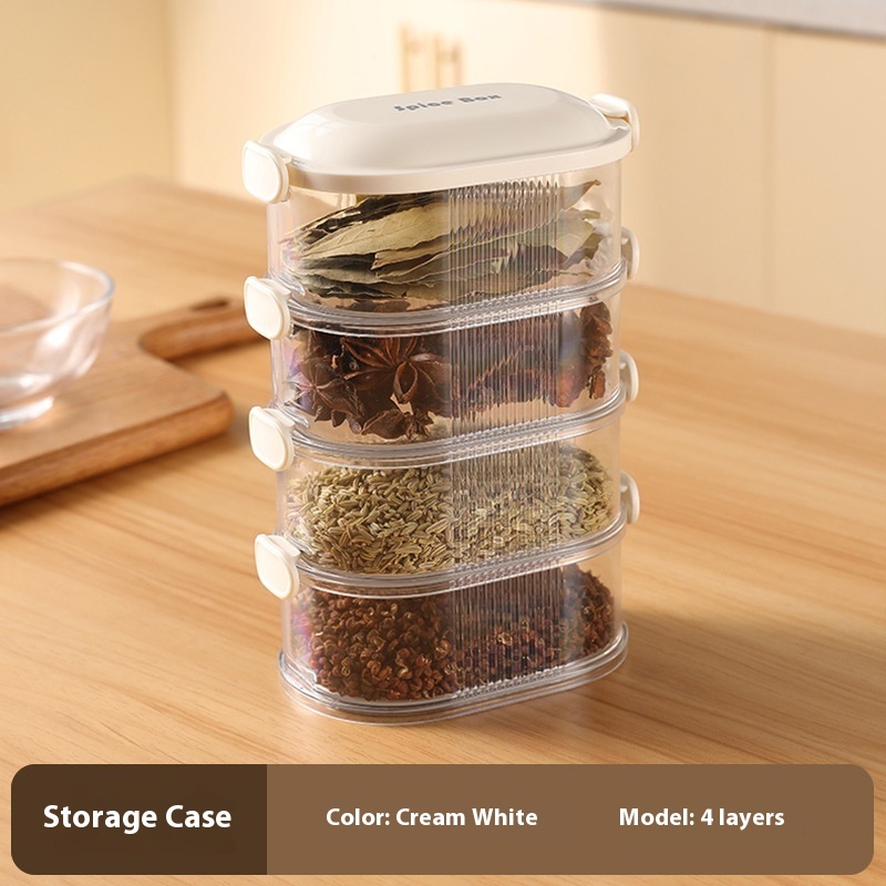 baf59171-4281-49a0-a14f-f366b528dc29_trans.jpeg Spice Storage Box Household Kitchen Spice Jar Dry Material Sealed Jar - Image 6