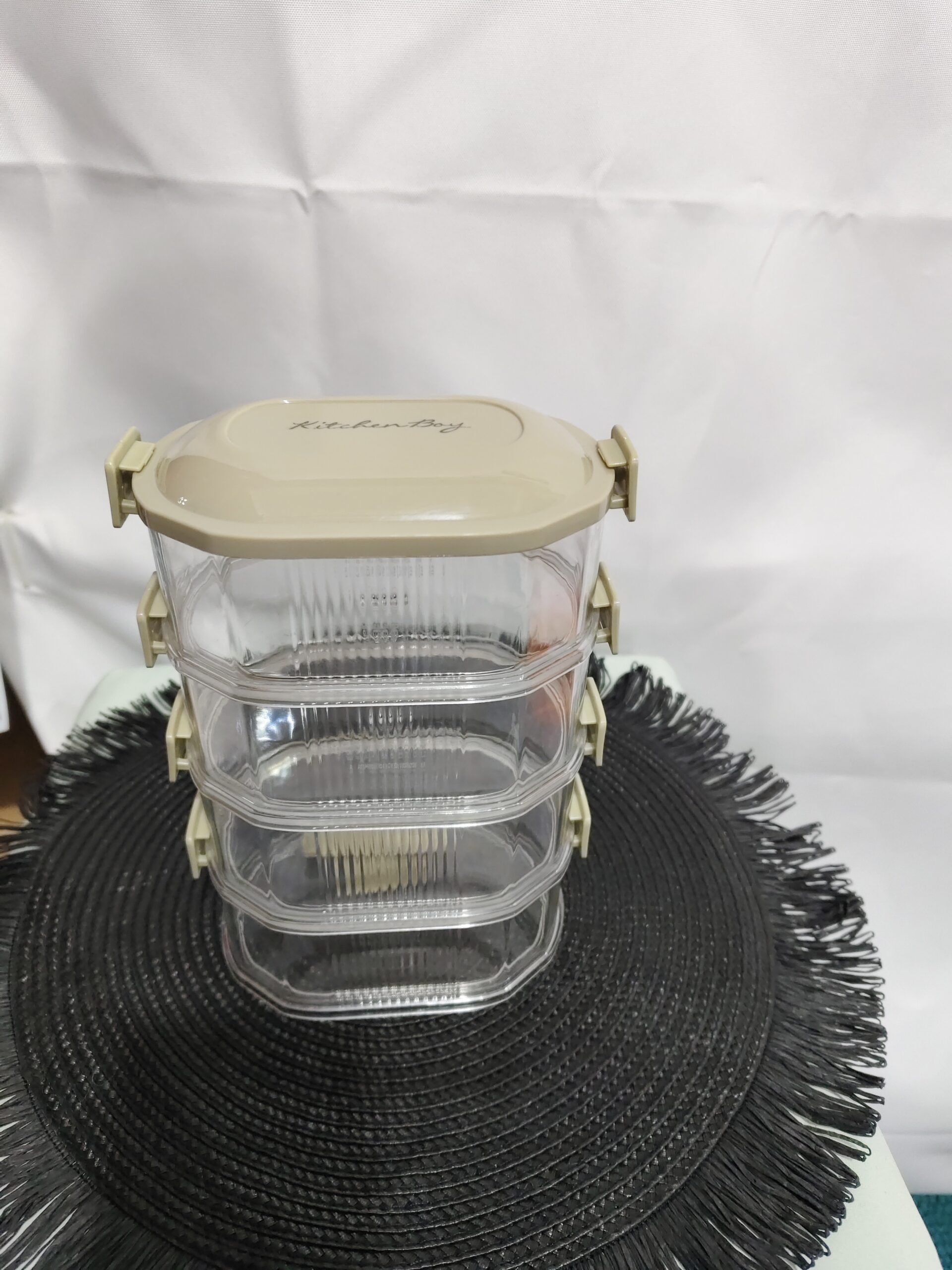 ddd61ffe-6a35-4b07-976f-f95bfa78aeef.jpg Spice Storage Box Household Kitchen Spice Jar Dry Material Sealed Jar - Image 2